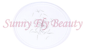 Clear Silicone Lash Pad AS31
