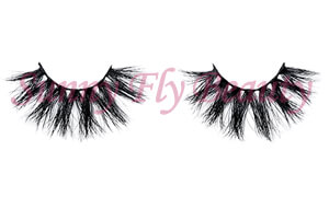 3D Long Drametic Mink Fur Eyelashes-ML12