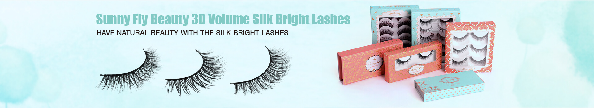 3D Volume Silk Bright Eyelashes FA40