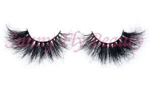 3D Long Drametic Mink Fur Eyelashes-ML17