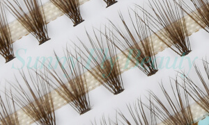 Colored Premade Volume Fans Lashes FT20A-#26