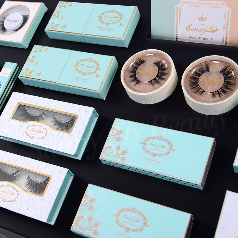 The eyelashes box is import to eyelashes products