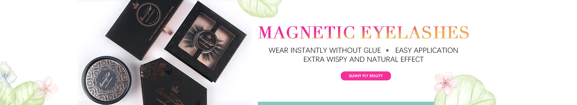 3D Faux Mink Magnetic Eyelashes SG10